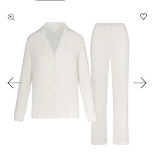 SKIMS White Pajama Set